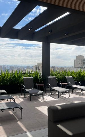 Studio à venda com 48m², 1 quarto e 1 vaga Studio à venda com 48m², 1 quarto e 1 vagaÁrea comum