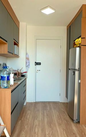 Studio à venda com 27m², 1 quarto e sem vaga Studio à venda com 27m², 1 quarto e sem vagaSala
