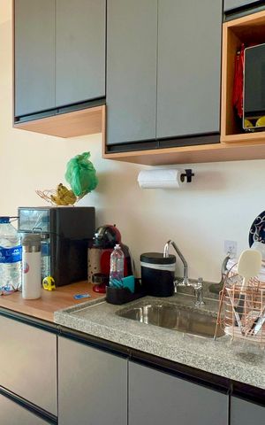 Studio à venda com 27m², 1 quarto e sem vaga Studio à venda com 27m², 1 quarto e sem vagaCozinha