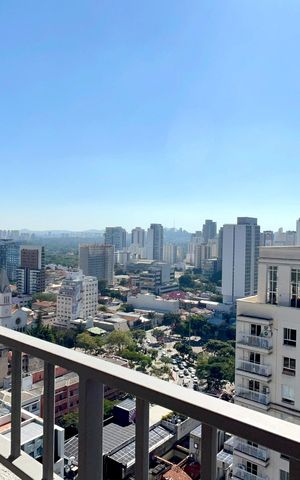Studio à venda com 27m², 1 quarto e sem vaga Studio à venda com 27m², 1 quarto e sem vagaVaranda
