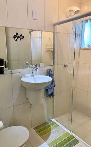 Apartamento para alugar com 70m², 2 quartos e 1 vaga Apartamento para alugar com 70m², 2 quartos e 1 vagaBanheiro