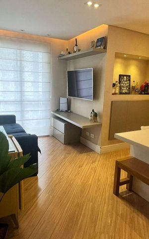 Apartamento à venda com 64m², 3 quartos e 1 vaga Apartamento à venda com 64m², 3 quartos e 1 vagaSala