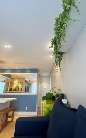Apartamento à venda com 64m², 3 quartos e 1 vaga Apartamento à venda com 64m², 3 quartos e 1 vagaSala