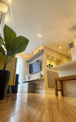 Apartamento à venda com 64m², 3 quartos e 1 vaga Apartamento à venda com 64m², 3 quartos e 1 vagaSala