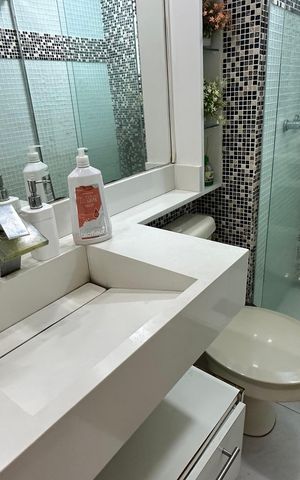 Apartamento para alugar com 84m², 3 quartos e 1 vaga Apartamento para alugar com 84m², 3 quartos e 1 vagaBanheiro