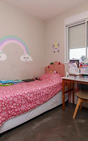 Apartamento à venda com 83m², 3 quartos e 2 vagasQuarto 2
