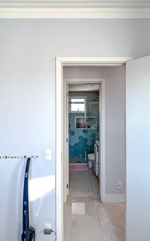 Apartamento à venda com 103m², 3 quartos e 2 vagasQuarto 3