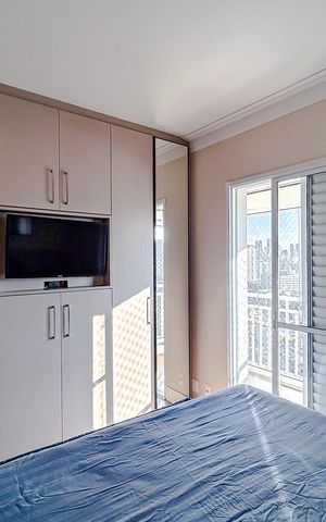 Apartamento à venda com 103m², 3 quartos e 2 vagasQuarto 1 - Suíte