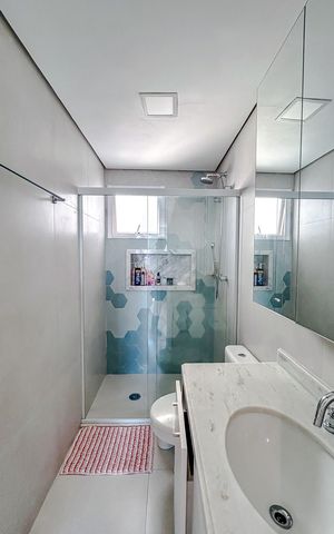 Apartamento à venda com 103m², 3 quartos e 2 vagasBanheiro