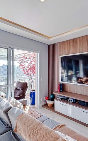 Apartamento à venda com 103m², 3 quartos e 2 vagasSala
