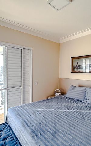Apartamento à venda com 103m², 3 quartos e 2 vagasQuarto 1 - Suíte