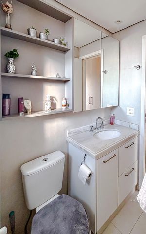 Apartamento à venda com 103m², 3 quartos e 2 vagasBanheiro da Suíte