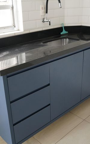 Apartamento à venda com 79m², 1 quarto e sem vagaCozinha
