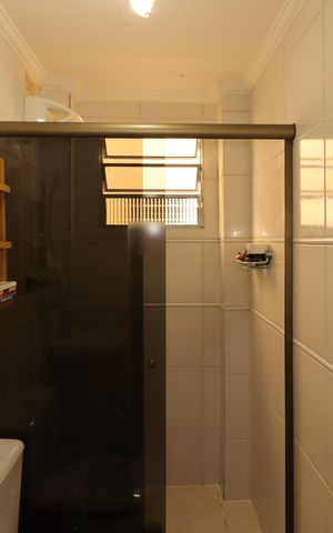 Apartamento à venda com 57m², 2 quartos e 1 vagaBanheiro Social