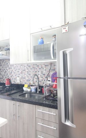 Apartamento à venda com 48m², 2 quartos e 1 vagaCozinha
