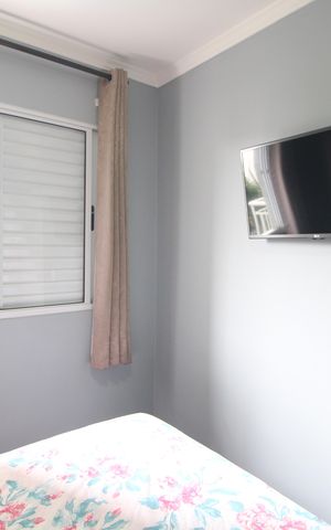 Apartamento à venda com 48m², 2 quartos e 1 vagaQuarto 1