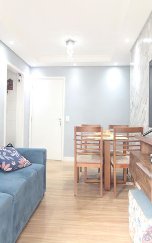 Apartamento à venda com 48m², 2 quartos e 1 vagaSala