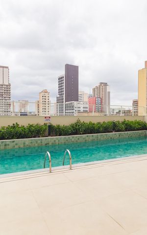 Apartamento para alugar com 29m², 1 quarto e sem vaga Apartamento para alugar com 29m², 1 quarto e sem vagaPiscina