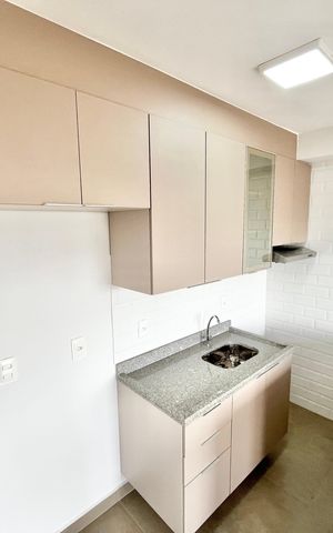 Apartamento para alugar com 30m², 1 quarto e sem vaga Apartamento para alugar com 30m², 1 quarto e sem vagaSala/Cozinha/Quarto