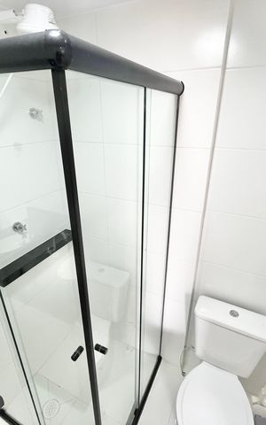 Apartamento para alugar com 30m², 1 quarto e sem vaga Apartamento para alugar com 30m², 1 quarto e sem vagaBanheiro
