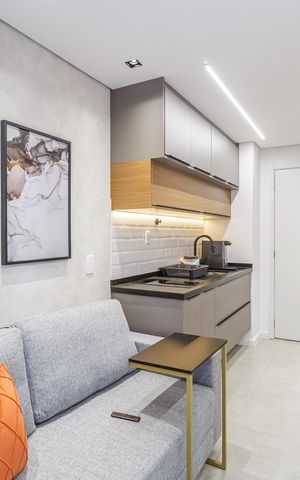 Studio à venda com 27m², 1 quarto e sem vagaStudio