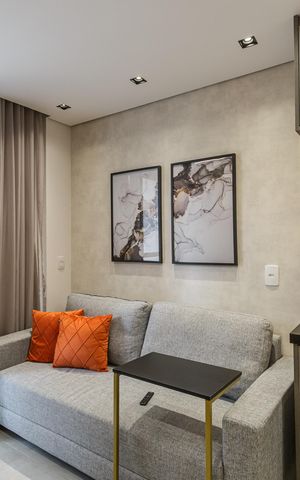 Studio à venda com 27m², 1 quarto e sem vagaStudio