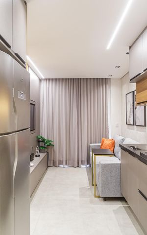 Studio à venda com 27m², 1 quarto e sem vagaStudio