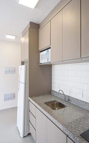 Apartamento à venda com 28m², 1 quarto e sem vaga Apartamento à venda com 28m², 1 quarto e sem vagaCozinha