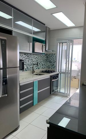 Apartamento à venda com 67m², 2 quartos e 1 vagaCozinha