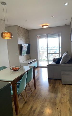 Apartamento à venda com 67m², 2 quartos e 1 vagaSala