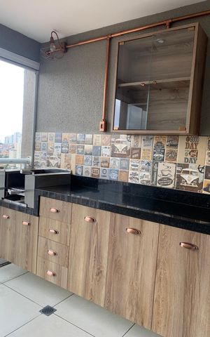 Apartamento à venda com 67m², 2 quartos e 1 vagaVaranda