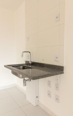 Apartamento à venda com 45m², 1 quarto e 1 vaga