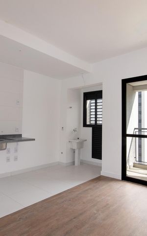 Apartamento à venda com 45m², 1 quarto e 1 vaga