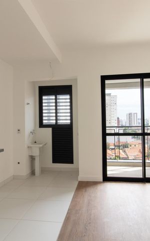 Apartamento à venda com 45m², 1 quarto e 1 vaga