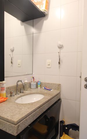 Apartamento à venda com 117m², 3 quartos e 2 vagasBanheiro social