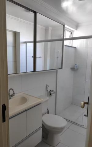 Apartamento para alugar com 67m², 3 quartos e 1 vaga Apartamento para alugar com 67m², 3 quartos e 1 vagaBanheiro