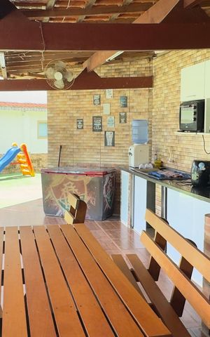 Casa para alugar com 800m², 8 quartos e 10 vagasÁrea comum - Churrasqueira