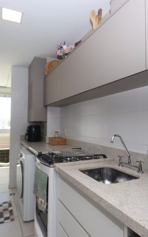 Apartamento à venda com 60m², 2 quartos e 1 vagaCozinha