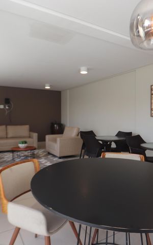Apartamento à venda com 60m², 2 quartos e 1 vagaÁrea comum - Lounge da Churrasqueira