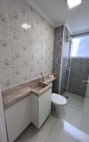 Apartamento à venda com 41m², 2 quartos e 1 vaga Apartamento à venda com 41m², 2 quartos e 1 vagaBanheiro
