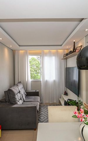 Apartamento à venda com 42m², 2 quartos e sem vagaSala