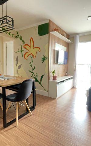 Apartamento à venda com 59m², 2 quartos e 2 vagas Apartamento à venda com 59m², 2 quartos e 2 vagasSala