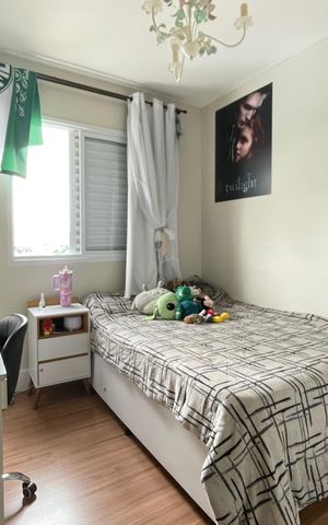 Apartamento à venda com 59m², 2 quartos e 2 vagas Apartamento à venda com 59m², 2 quartos e 2 vagasQuarto 2
