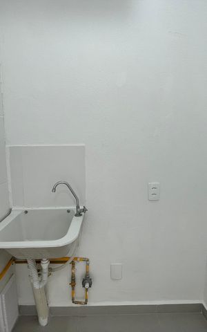 Apartamento para alugar com 36m², 2 quartos e sem vaga Apartamento para alugar com 36m², 2 quartos e sem vagaCozinha e Área de Serviço