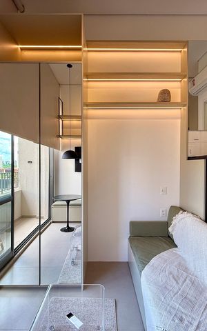 Studio para alugar com 22m², 0 quarto e sem vaga Studio para alugar com 22m², 0 quarto e sem vagaSala/Quarto