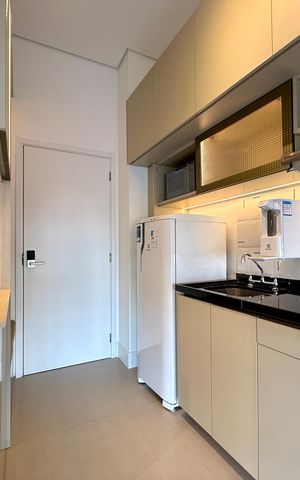 Studio para alugar com 22m², 0 quarto e sem vaga Studio para alugar com 22m², 0 quarto e sem vagaCozinha