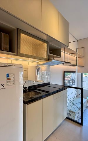 Studio para alugar com 22m², 0 quarto e sem vaga Studio para alugar com 22m², 0 quarto e sem vagaCozinha