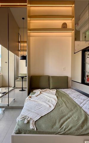 Studio para alugar com 22m², 0 quarto e sem vaga Studio para alugar com 22m², 0 quarto e sem vagaSala/Quarto