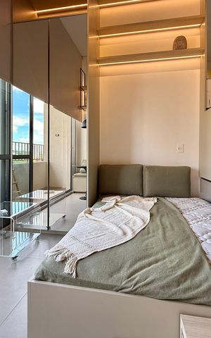 Studio para alugar com 22m², 0 quarto e sem vaga Studio para alugar com 22m², 0 quarto e sem vagaSala/Quarto
