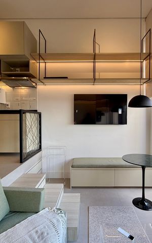 Studio para alugar com 22m², 0 quarto e sem vaga Studio para alugar com 22m², 0 quarto e sem vagaSala/Quarto